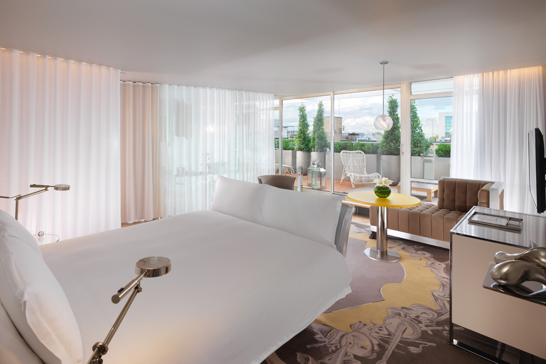 Sanderson Purple Rain, Purple Bar HIP Hotels